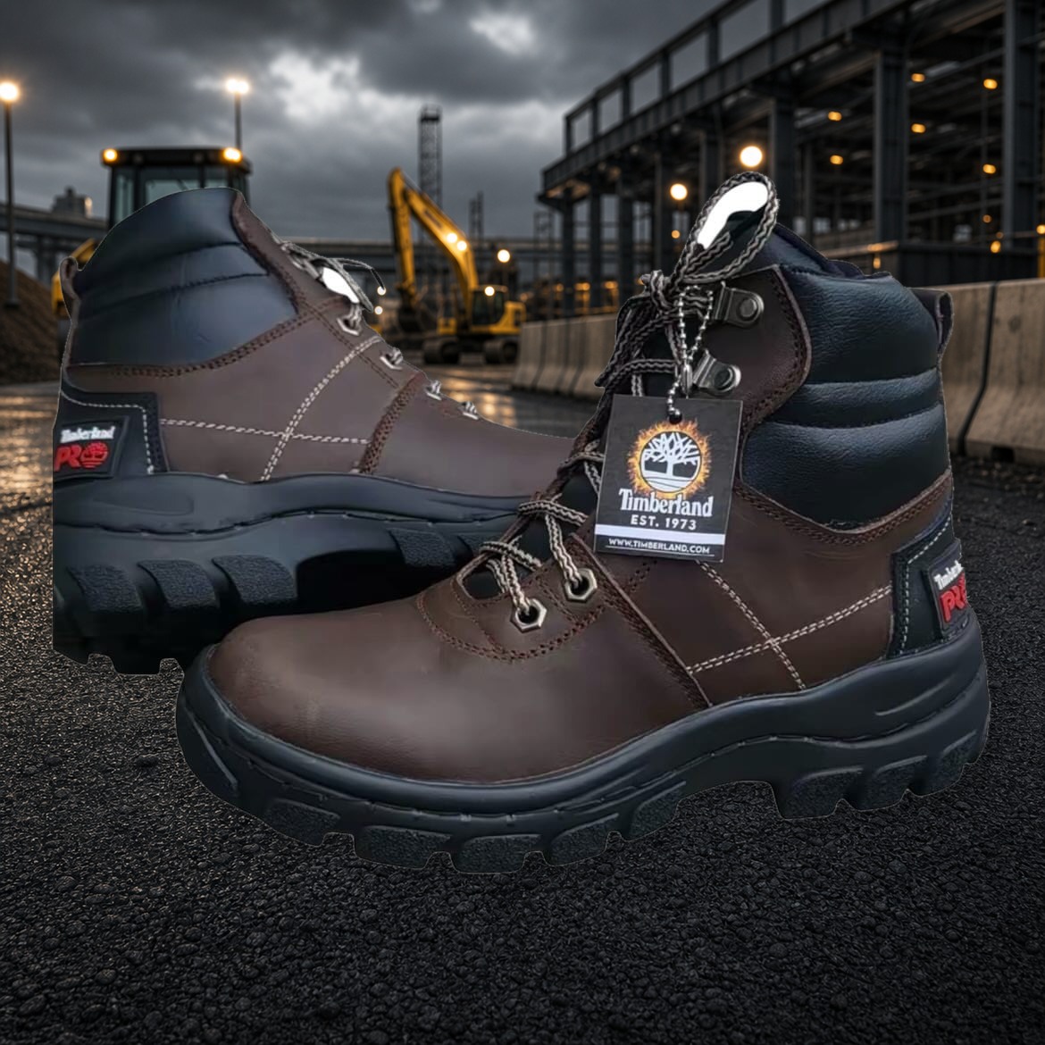 Botas de trabajo de cuero